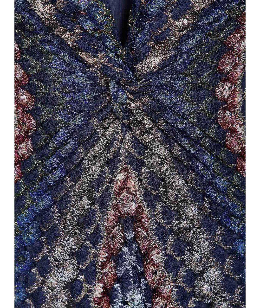 MISSONI Мульти вискозное платье, фото 3