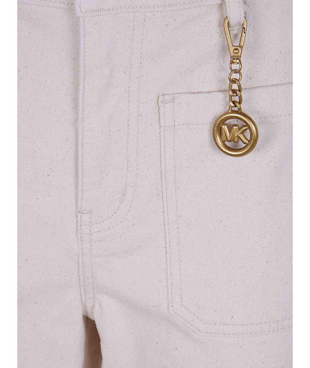 MICHAEL KORS Хлопковые джинсы клеш, фото 3