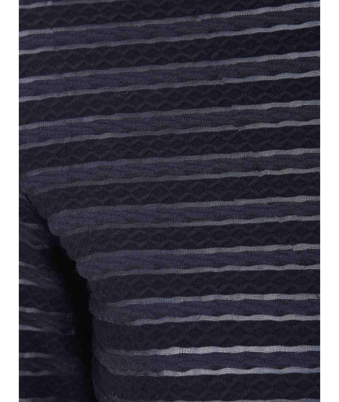 EMPORIO ARMANI Черный полиэстеровый джемпер / свитер, фото 3