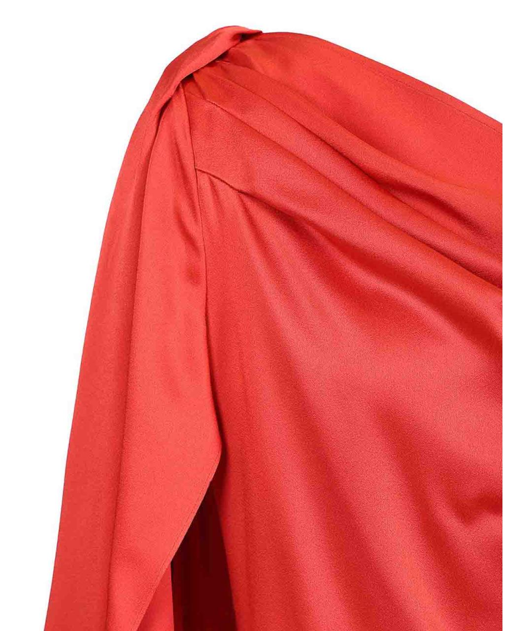 STELLA MCCARTNEY Красное вискозное повседневное платье, фото 4