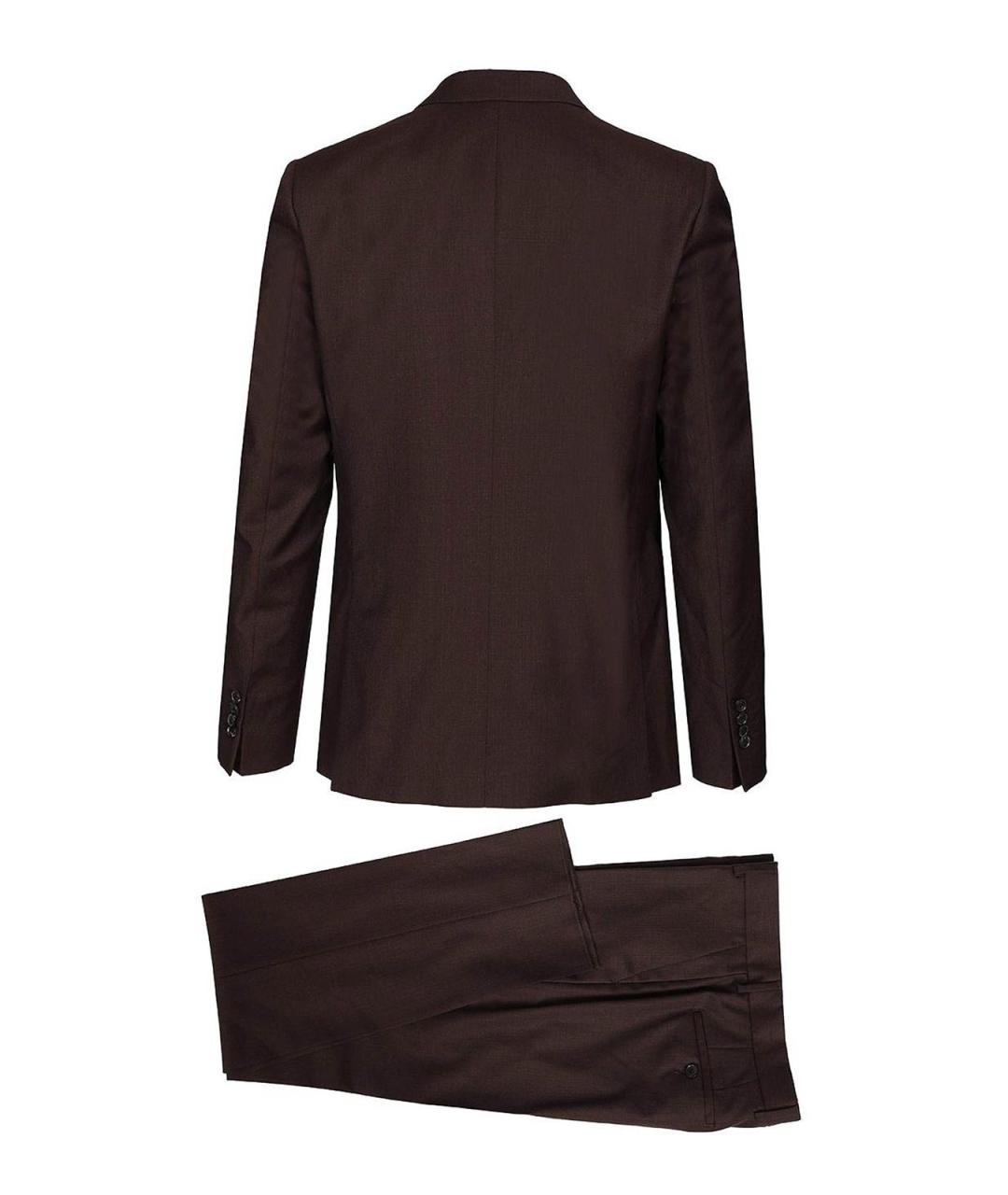 PAUL SMITH Бордовый классический костюм, фото 2
