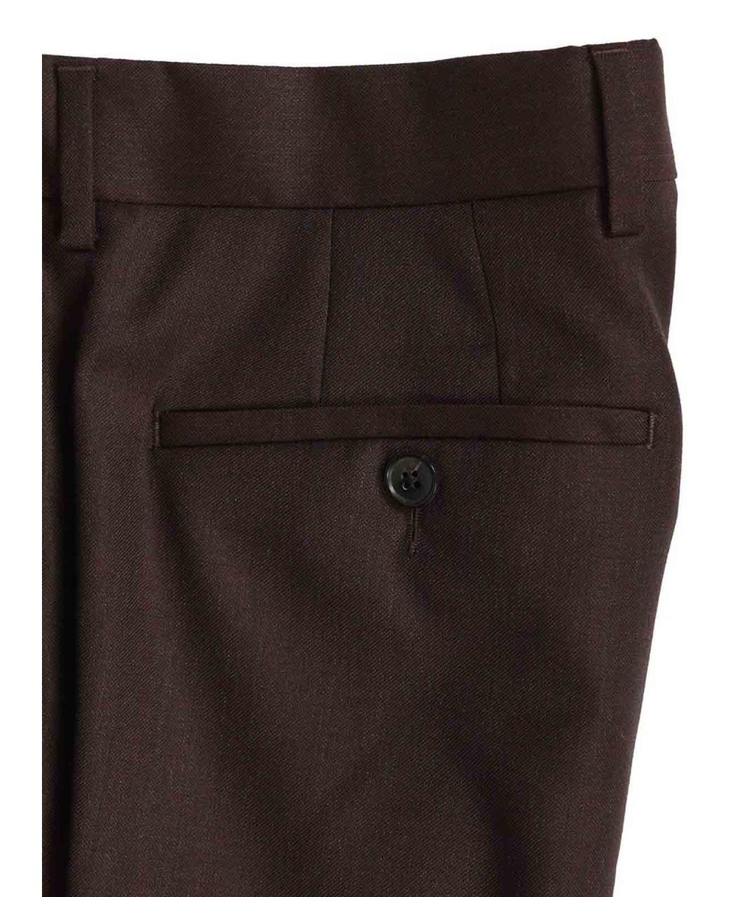 PAUL SMITH Бордовый классический костюм, фото 7