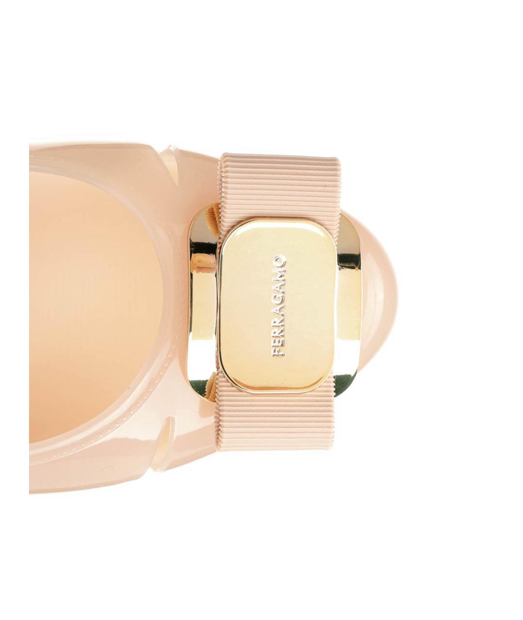 FERRAGAMO Розовые балетки, фото 4