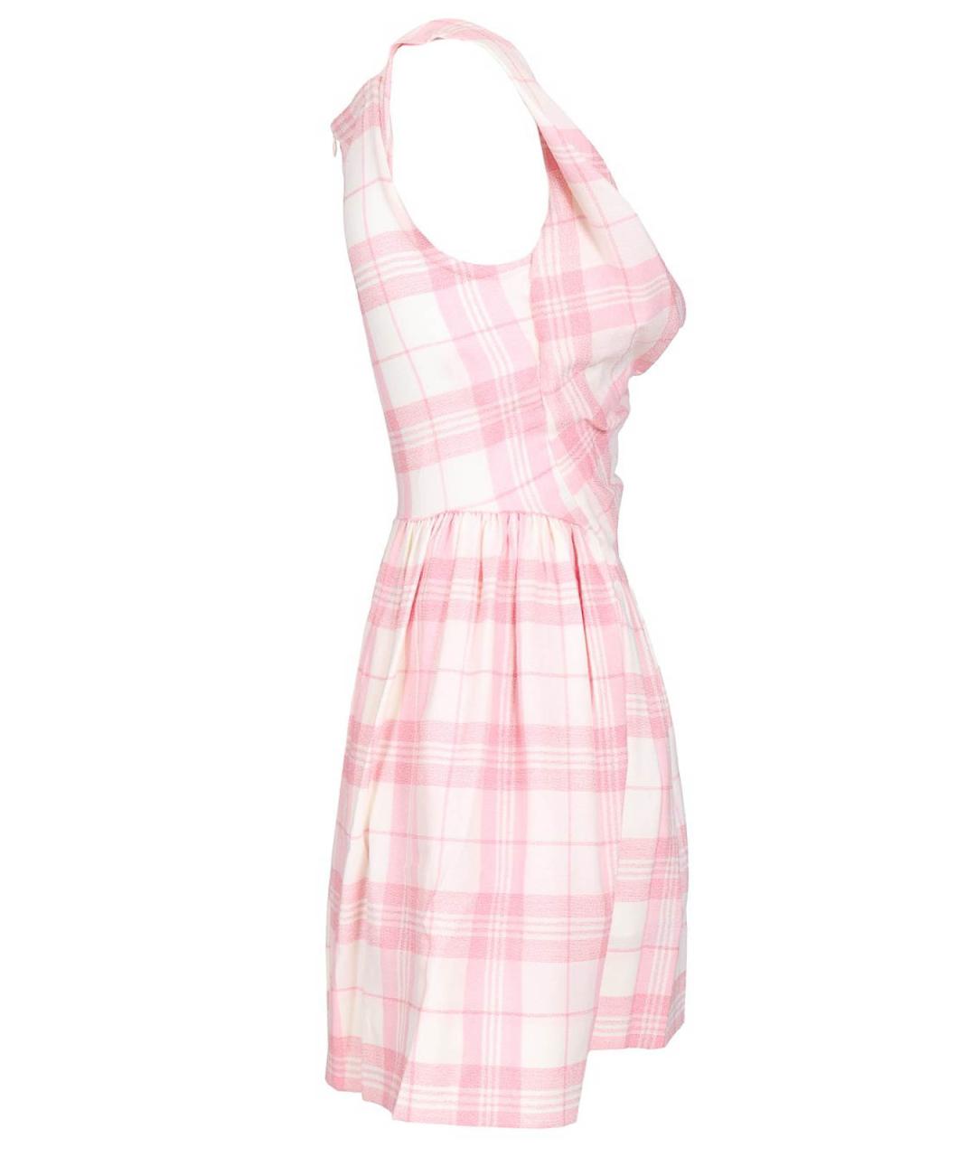 VIVIENNE WESTWOOD Розовое хлопковое повседневное платье, фото 3