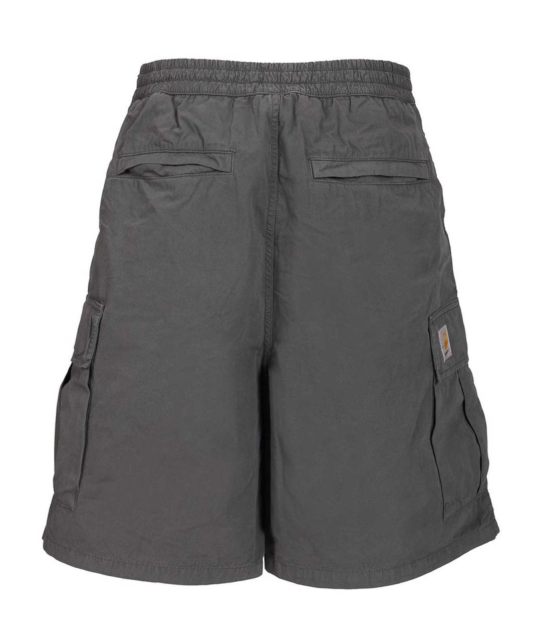 CARHARTT Серые хлопковые шорты, фото 2