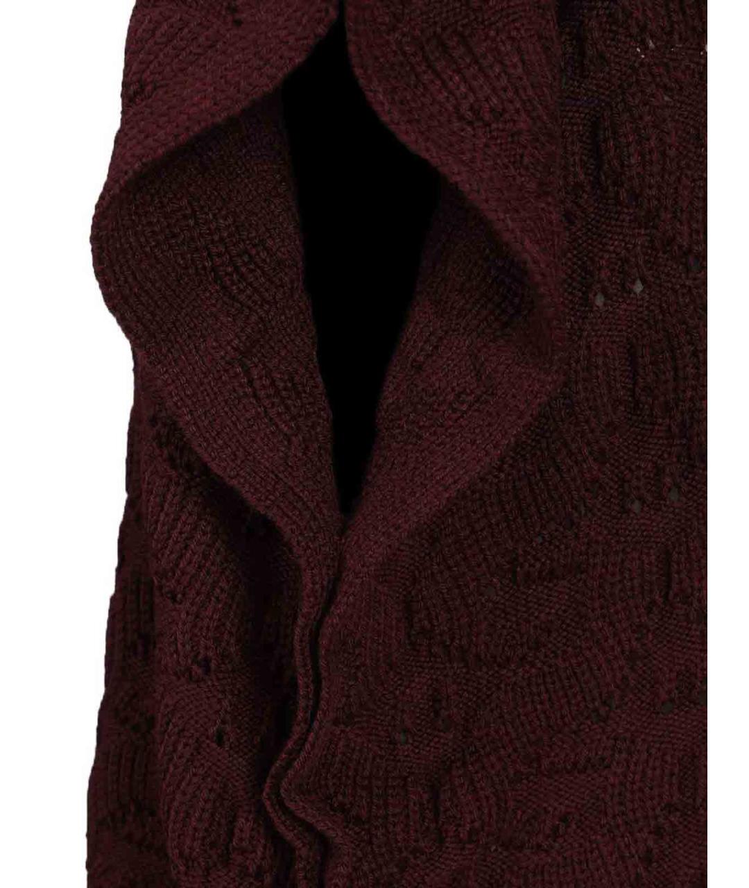 ETRO Бордовый шерстяной джемпер / свитер, фото 6