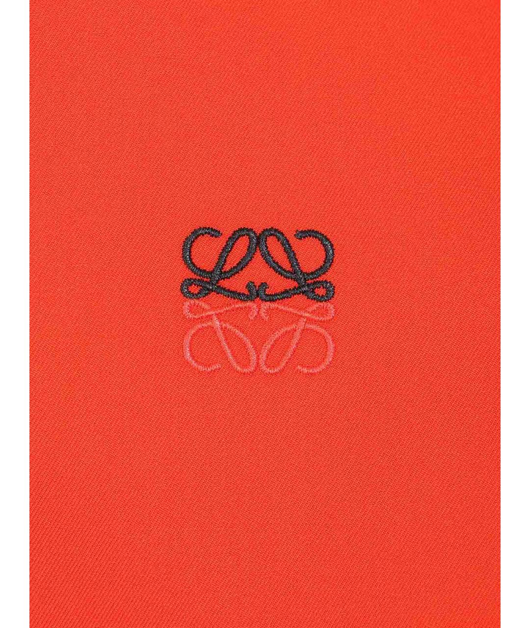 LOEWE Красная кэжуал рубашка, фото 4