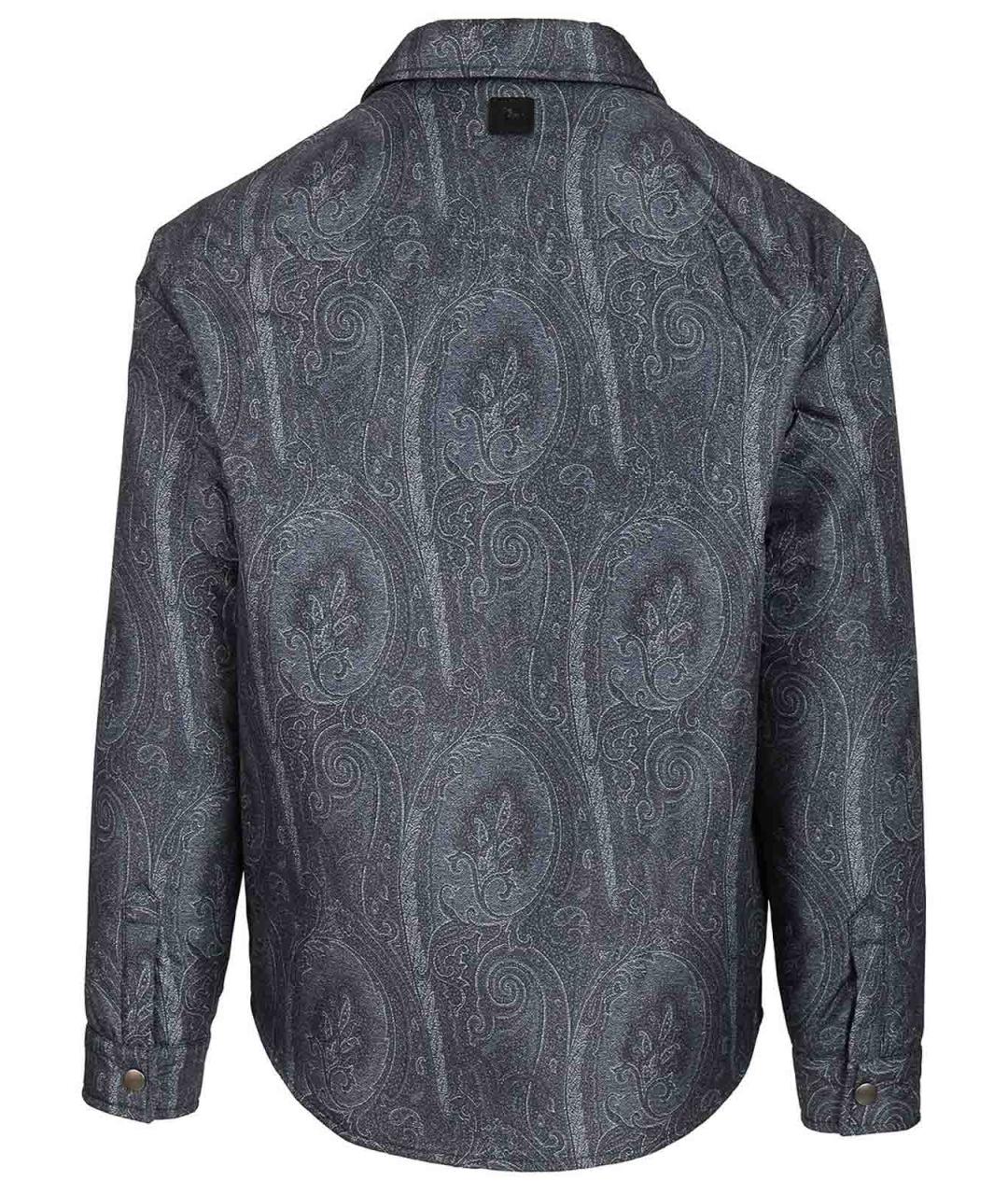 ETRO Синяя кэжуал рубашка, фото 2