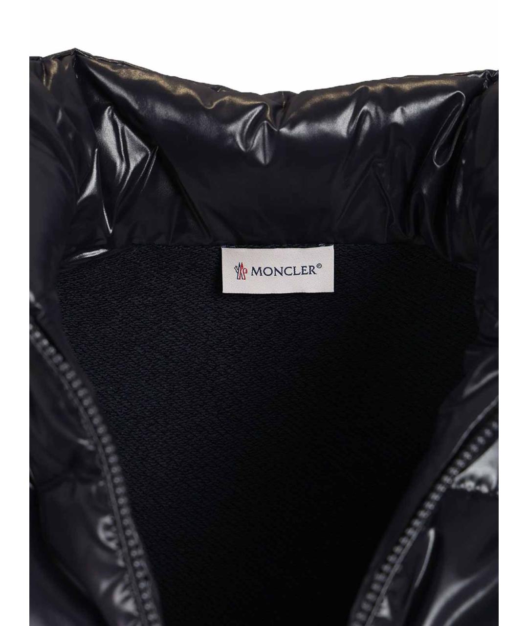 MONCLER Синяя хлопковая куртка, фото 4