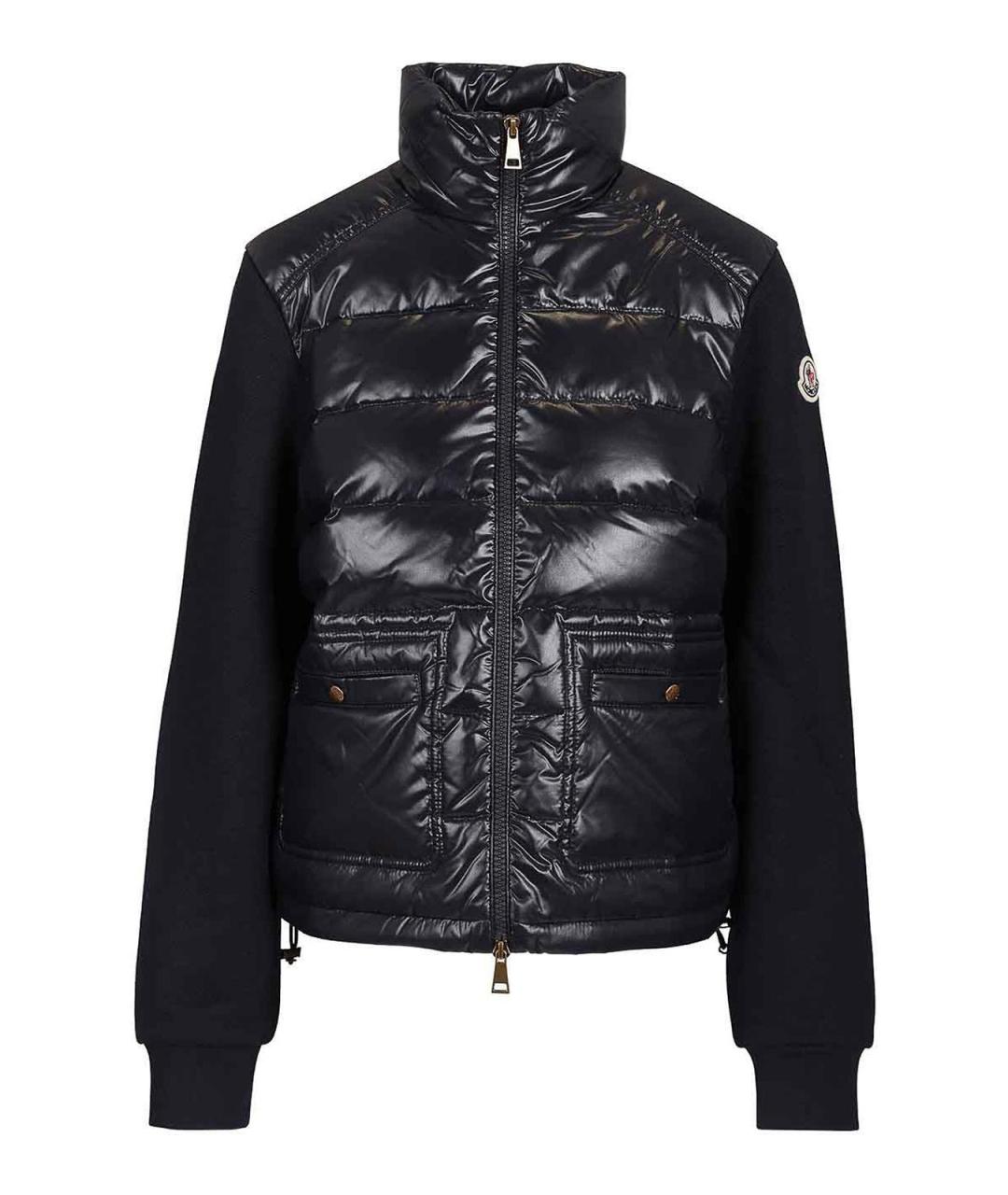 MONCLER Синяя хлопковая куртка, фото 1