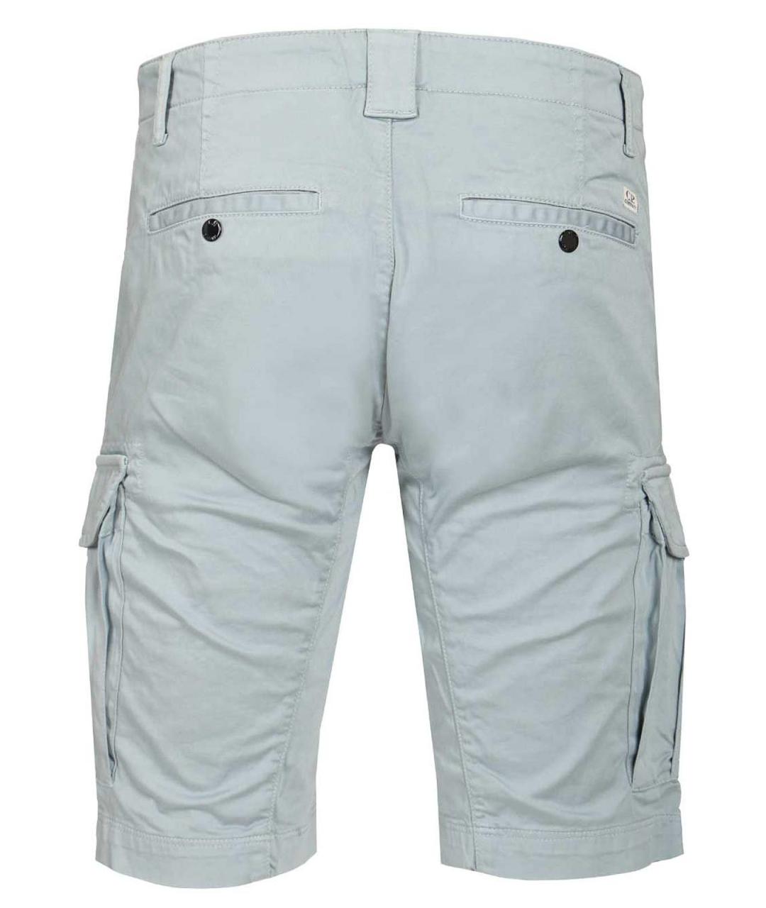 CP COMPANY Голубые хлопковые шорты, фото 2