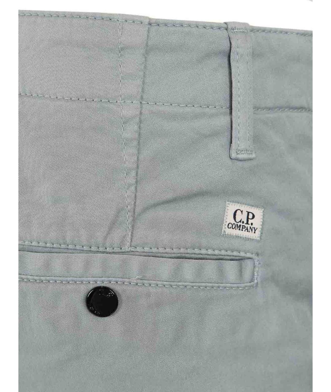 CP COMPANY Голубые хлопковые шорты, фото 5