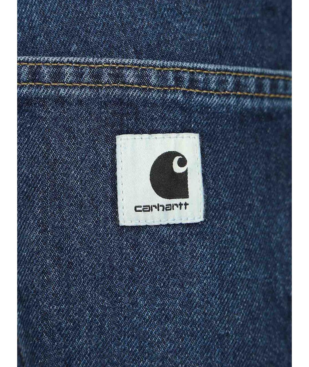 CARHARTT Синие хлопковые шорты, фото 5