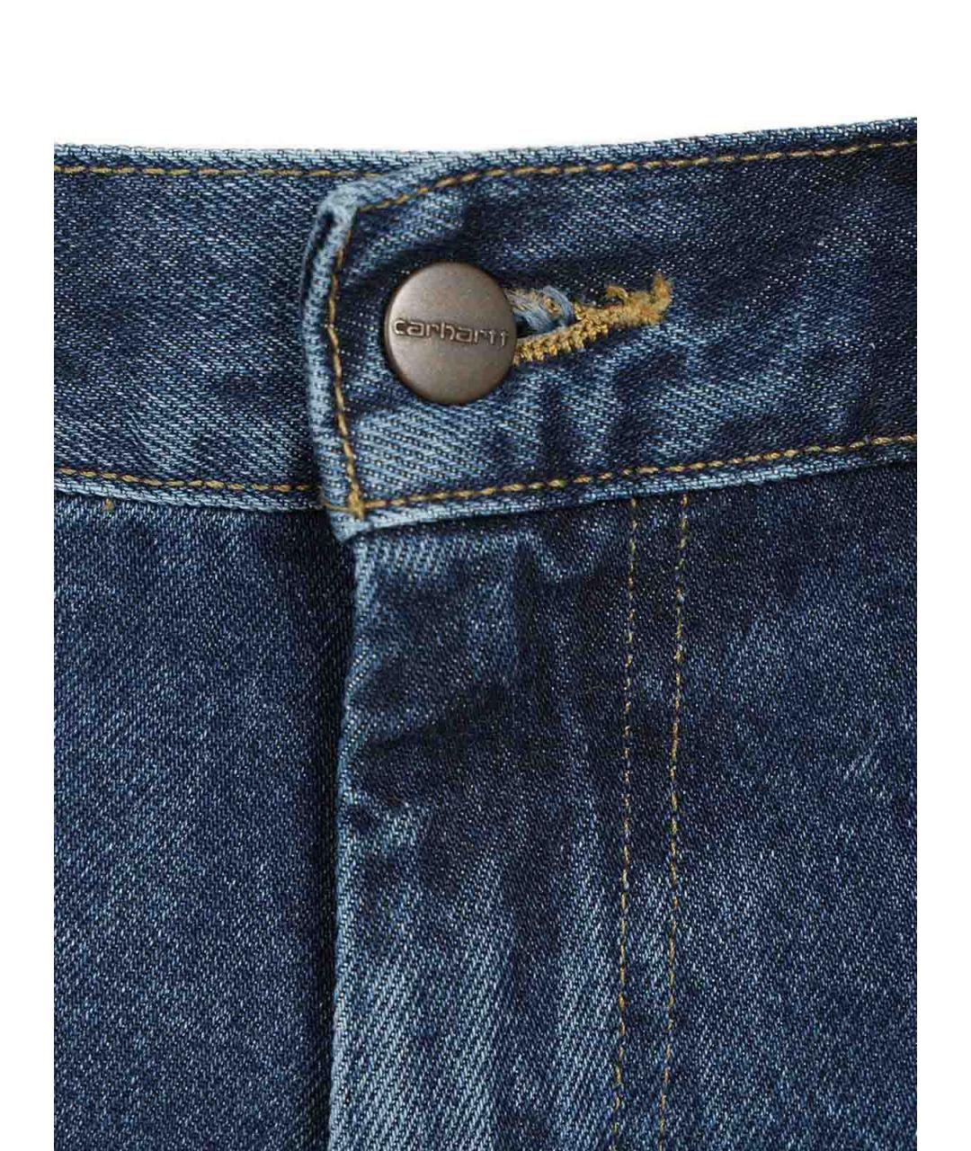 CARHARTT Синие хлопковые шорты, фото 4