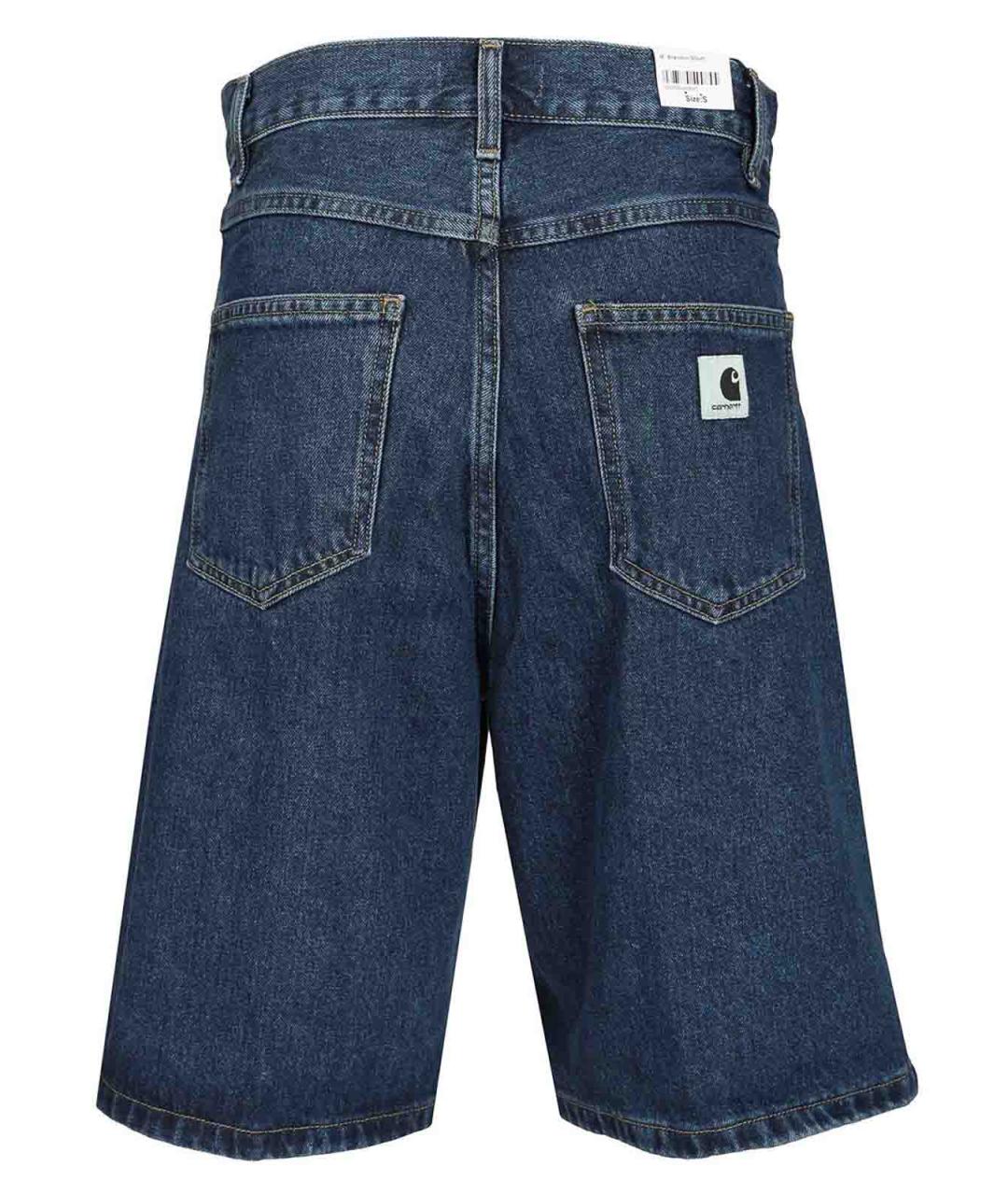CARHARTT Синие хлопковые шорты, фото 2