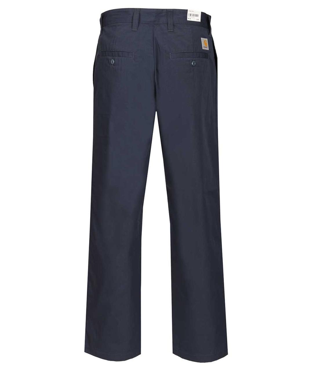 CARHARTT Синие повседневные брюки, фото 2