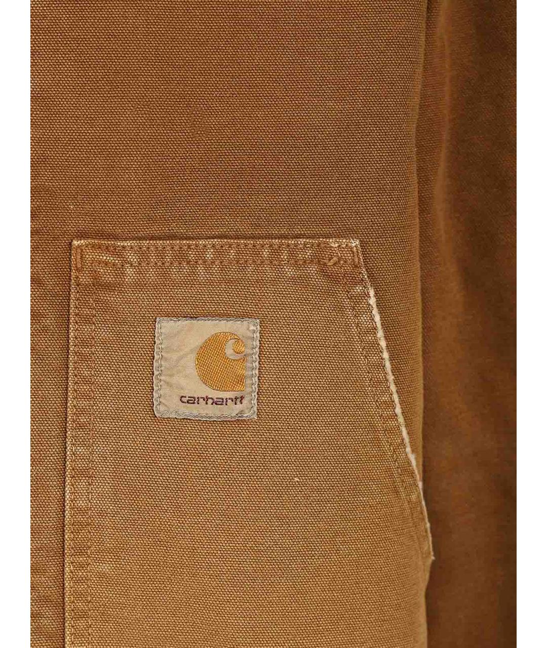 CARHARTT Коричневая хлопковая куртка, фото 5