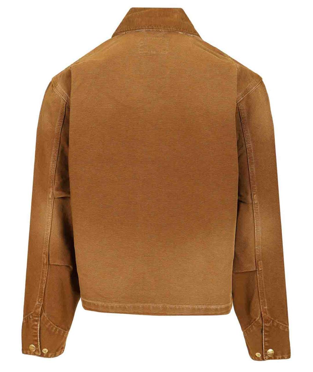 CARHARTT Коричневая хлопковая куртка, фото 2