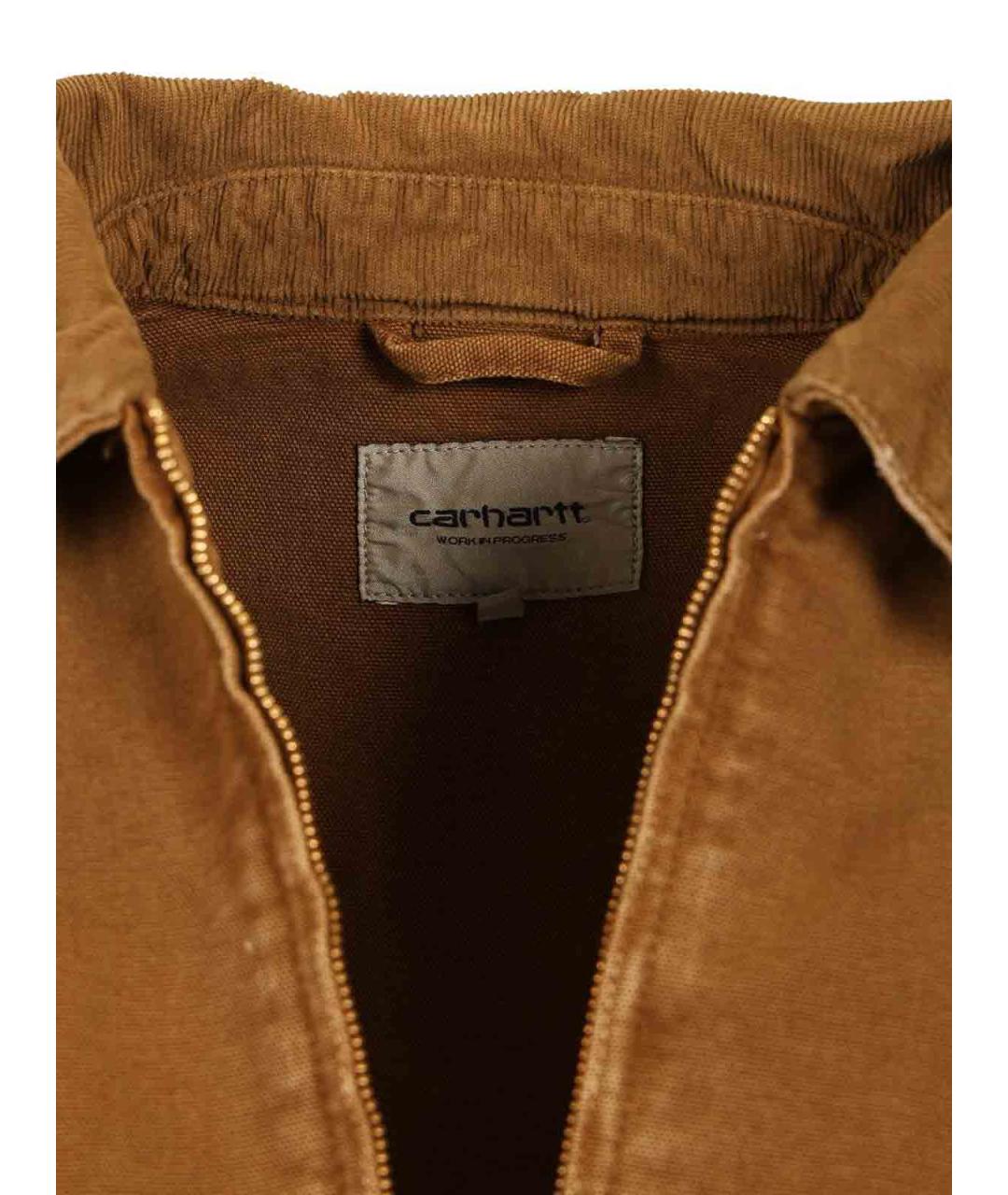 CARHARTT Коричневая хлопковая куртка, фото 4