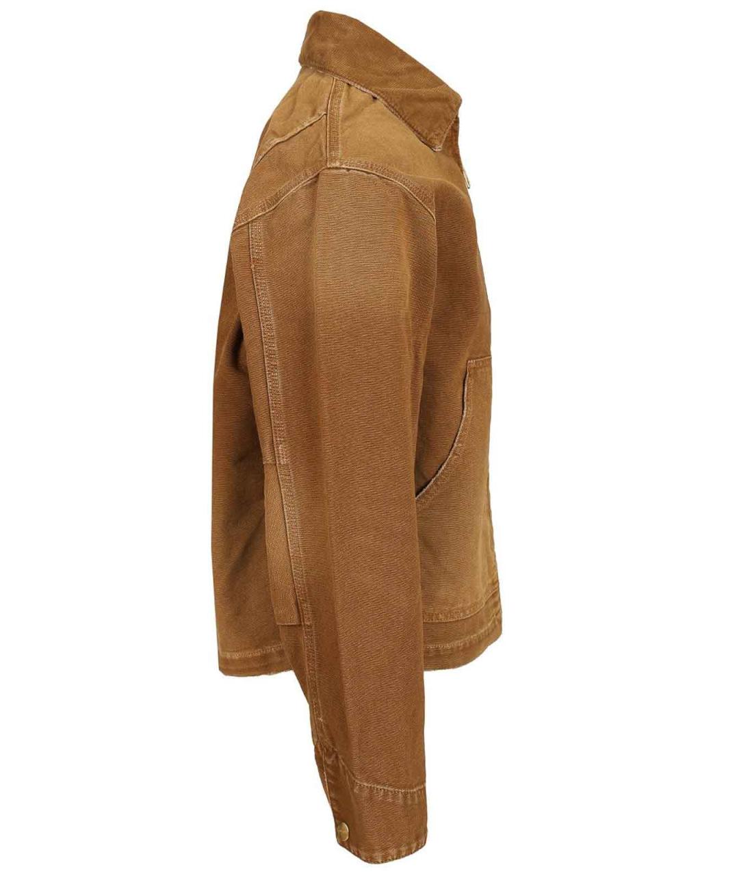 CARHARTT Коричневая хлопковая куртка, фото 3