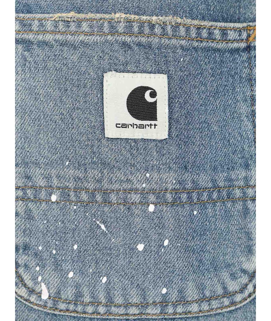 CARHARTT Синяя юбка мини, фото 5