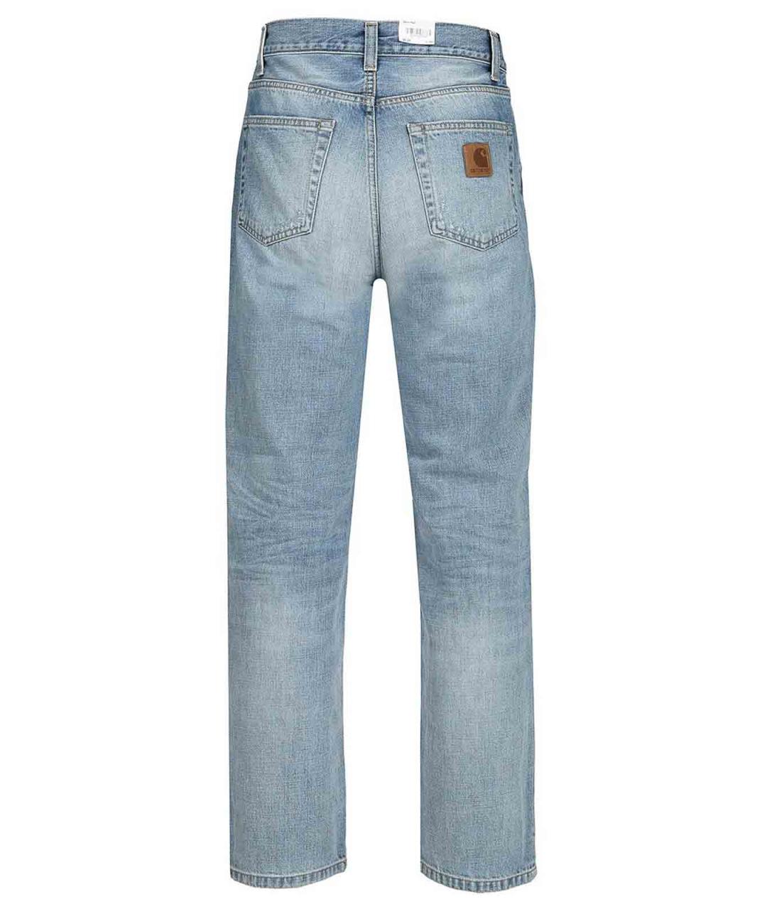 CARHARTT Синие прямые джинсы, фото 2