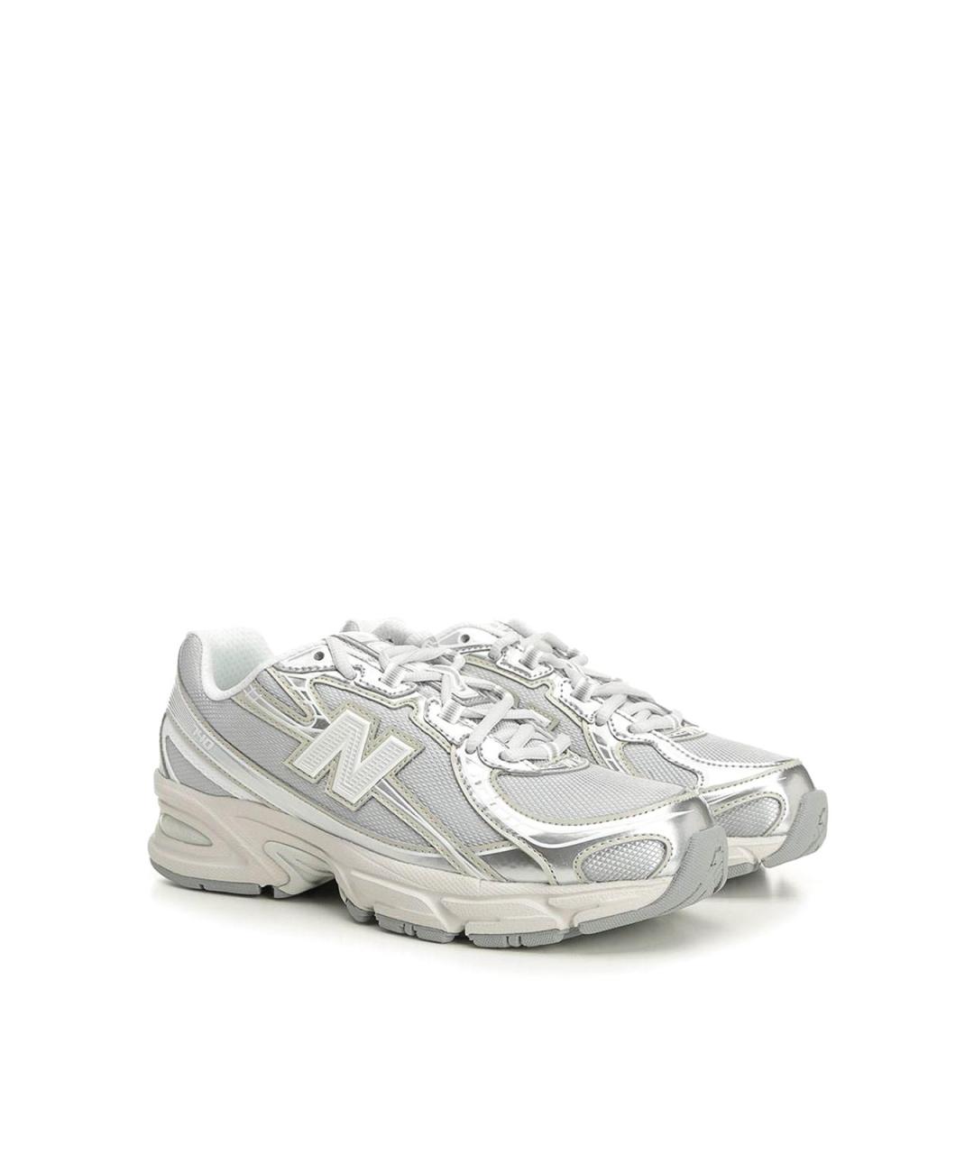 NEW BALANCE Серые кроссовки, фото 3
