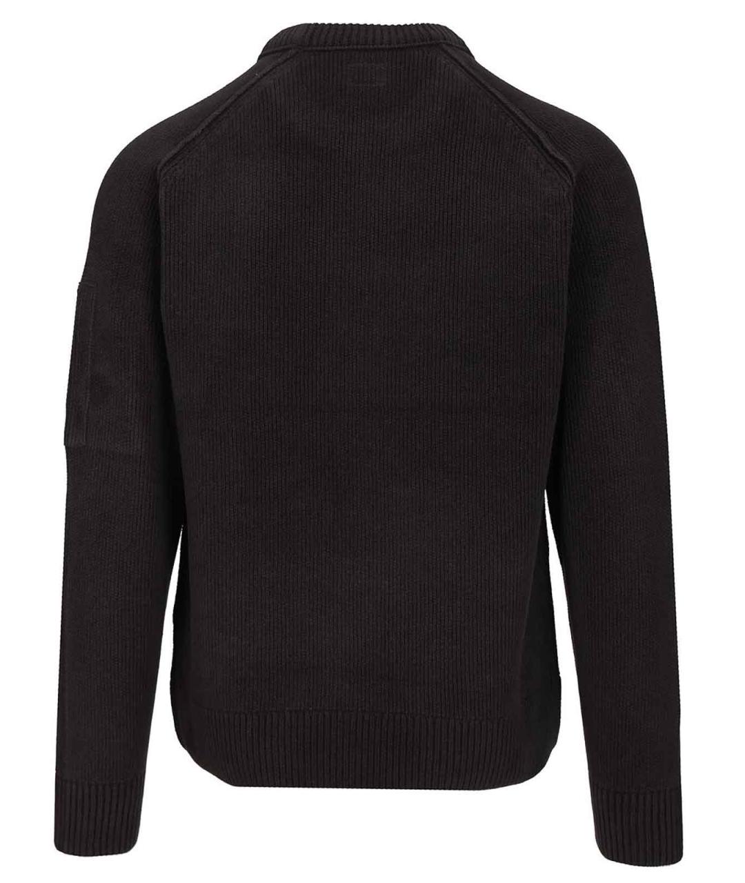 CP COMPANY Синий хлопковый джемпер / свитер, фото 2