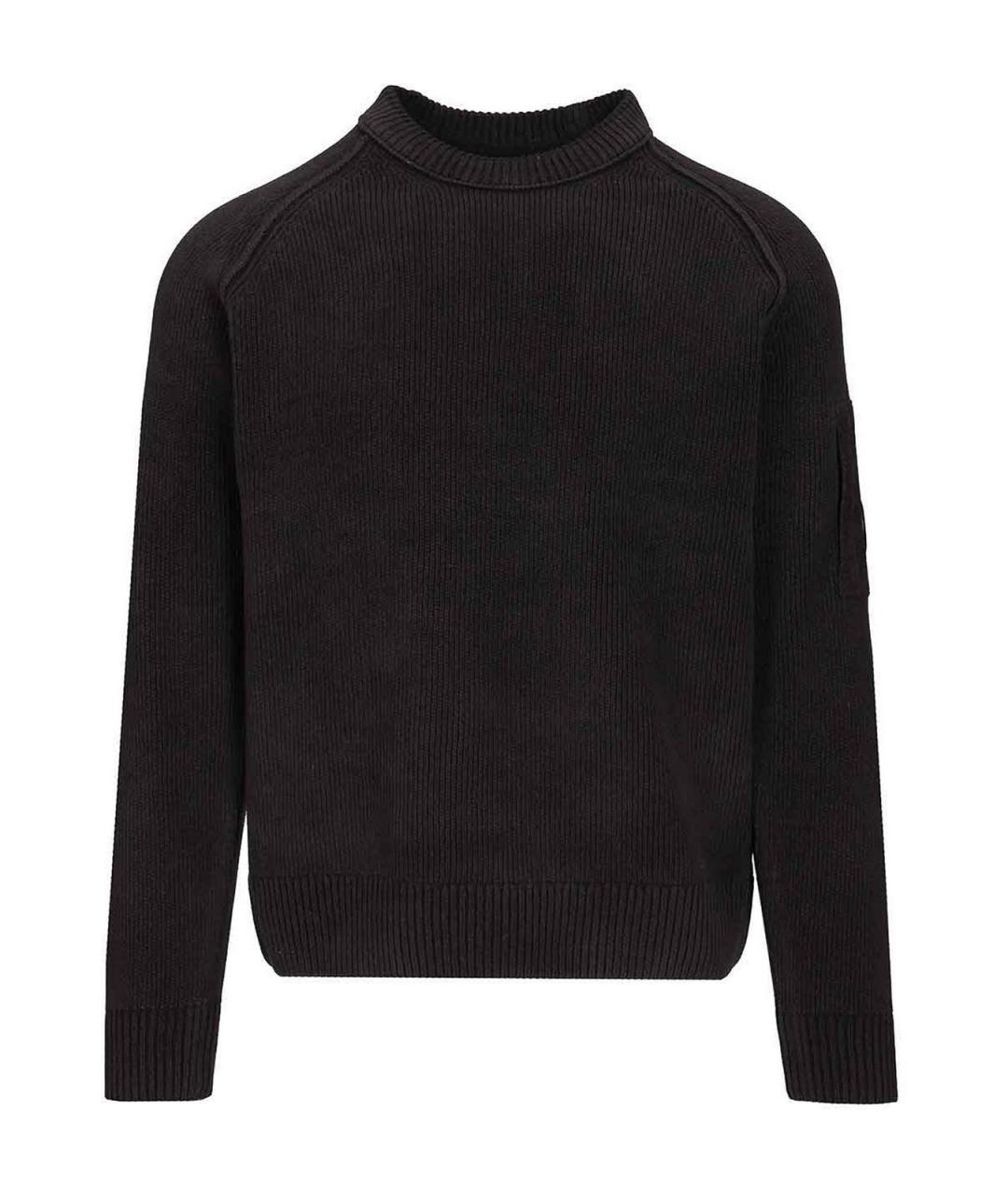 CP COMPANY Синий хлопковый джемпер / свитер, фото 1