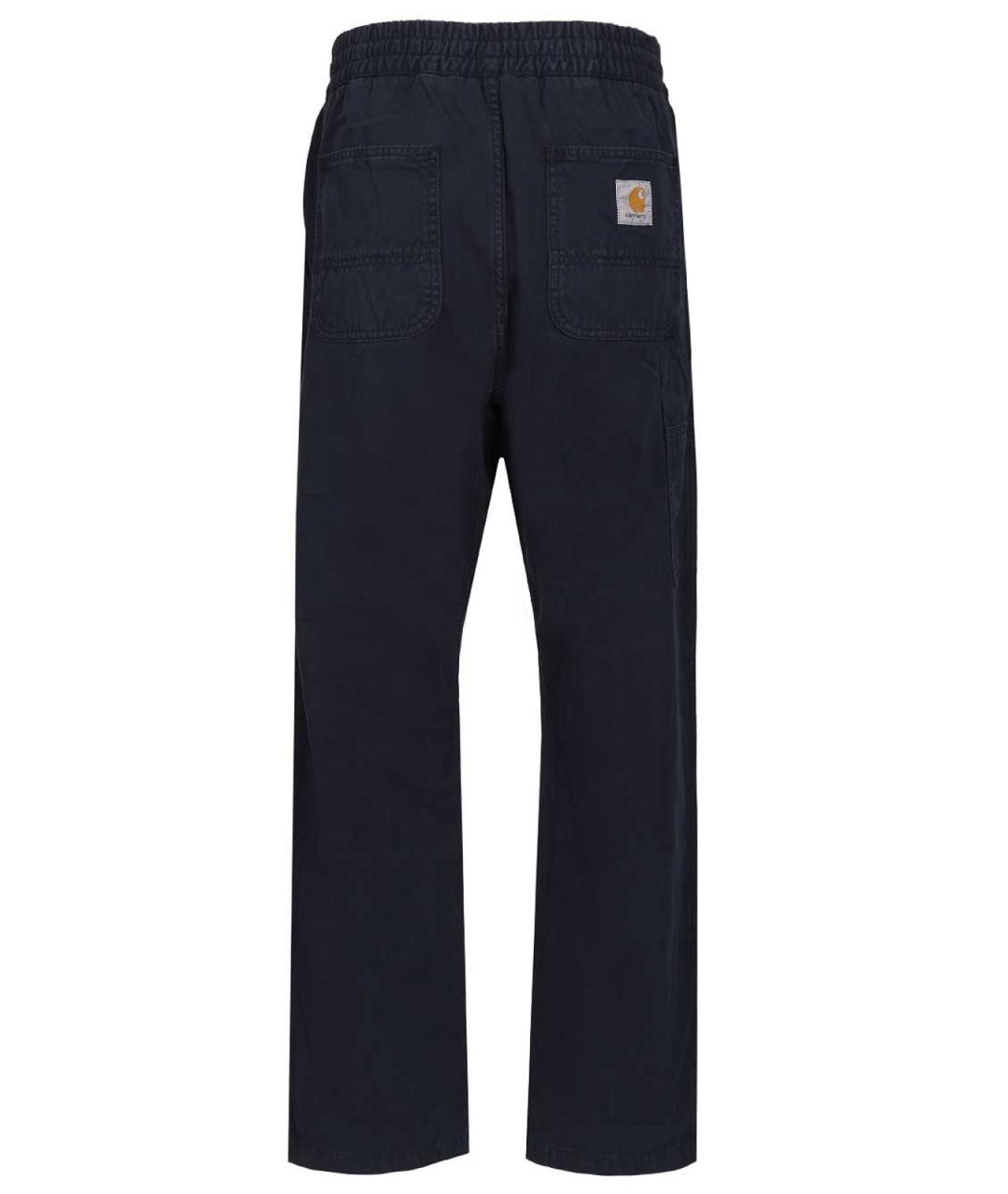 CARHARTT Синие хлопковые повседневные брюки, фото 2