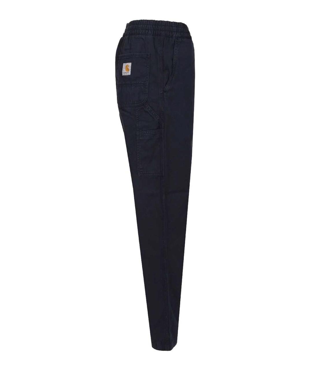 CARHARTT Синие хлопковые повседневные брюки, фото 3