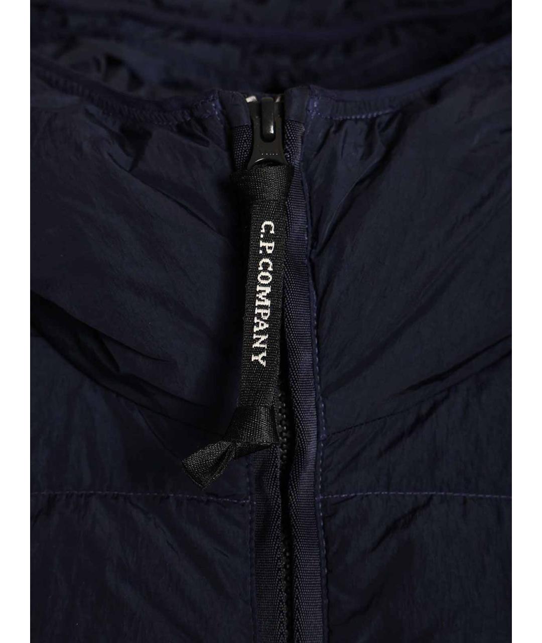 CP COMPANY Синий хлопковый пуховик, фото 5