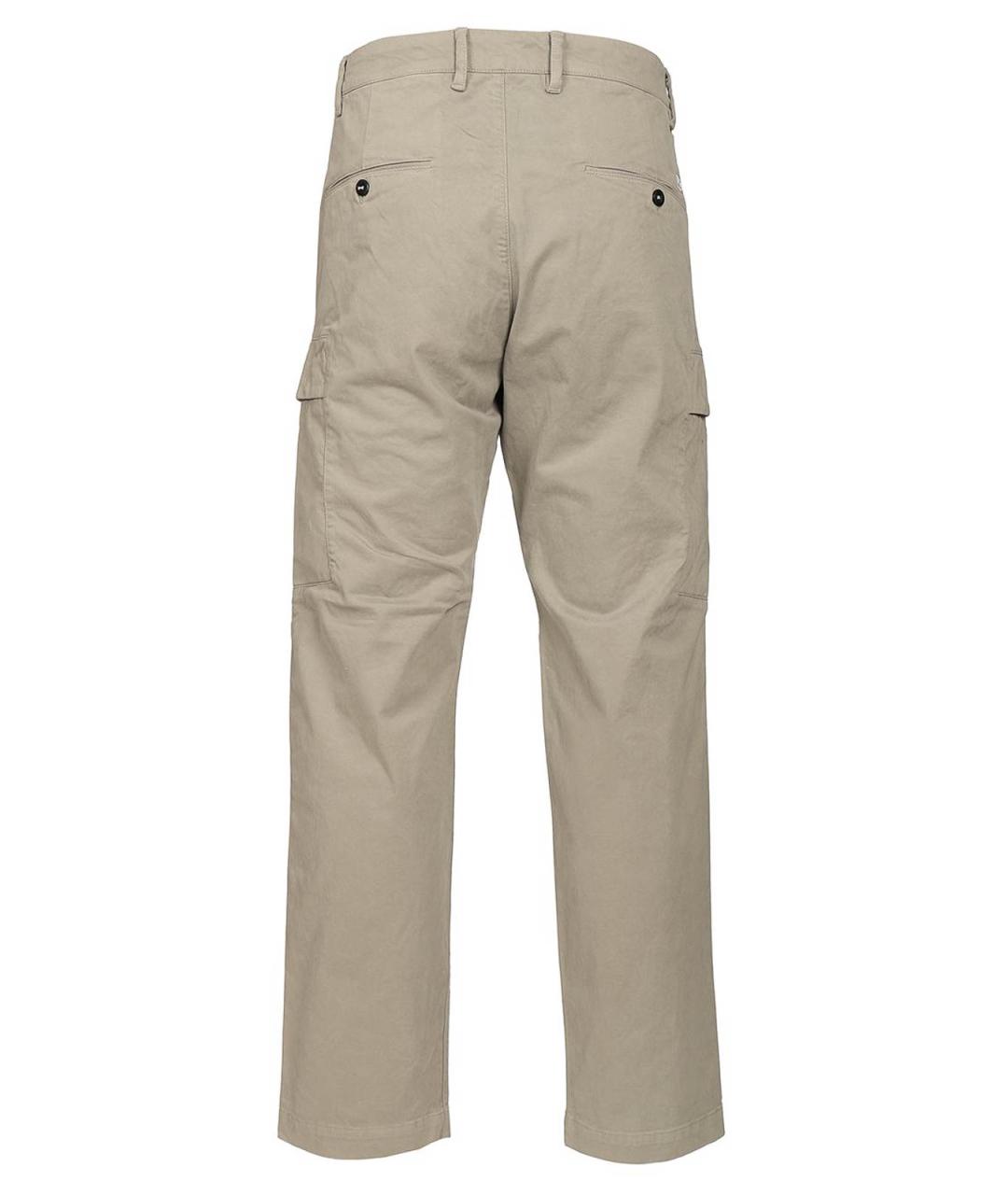 CP COMPANY Серые хлопковые повседневные брюки, фото 2