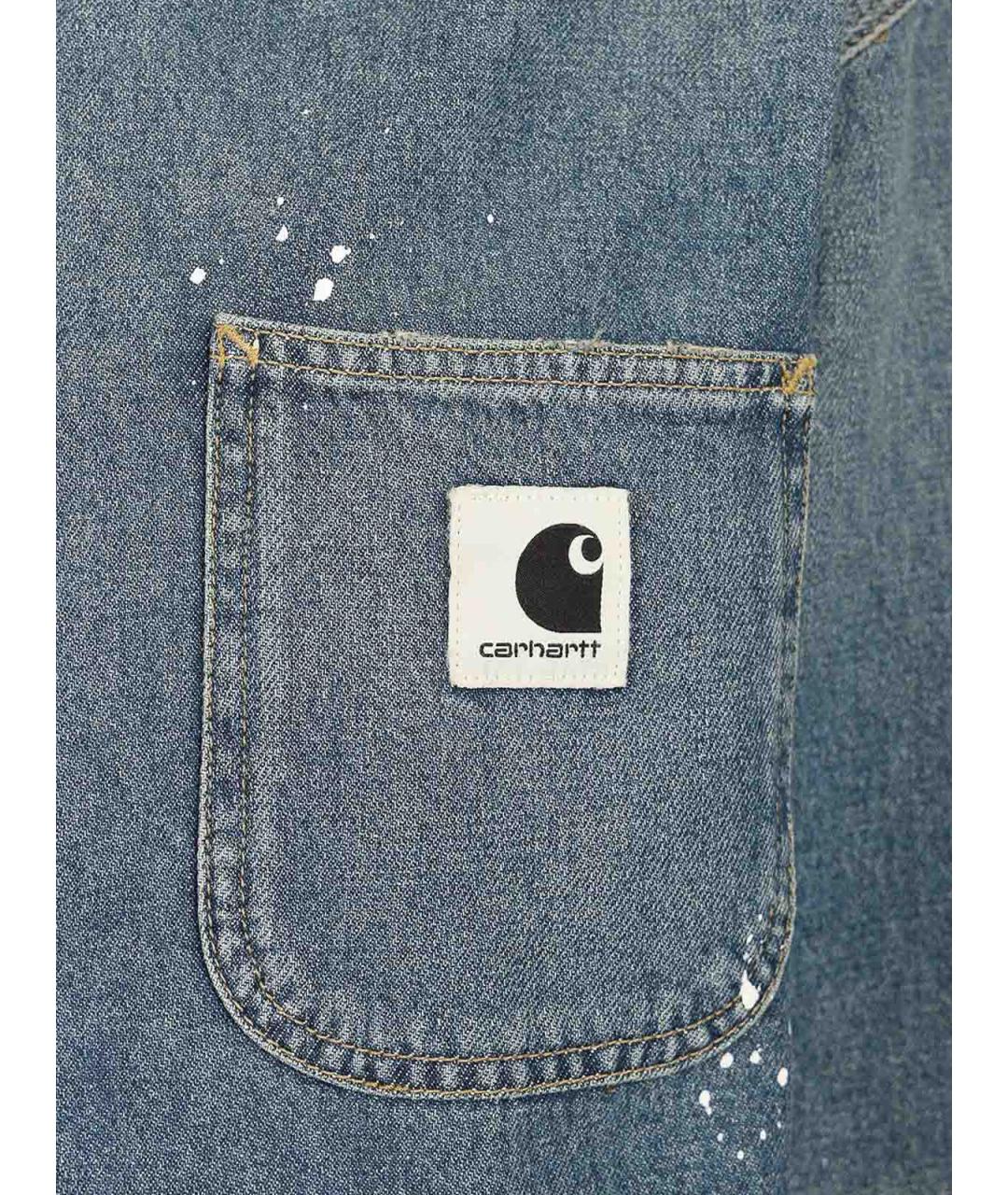 CARHARTT Синяя хлопковая куртка, фото 4