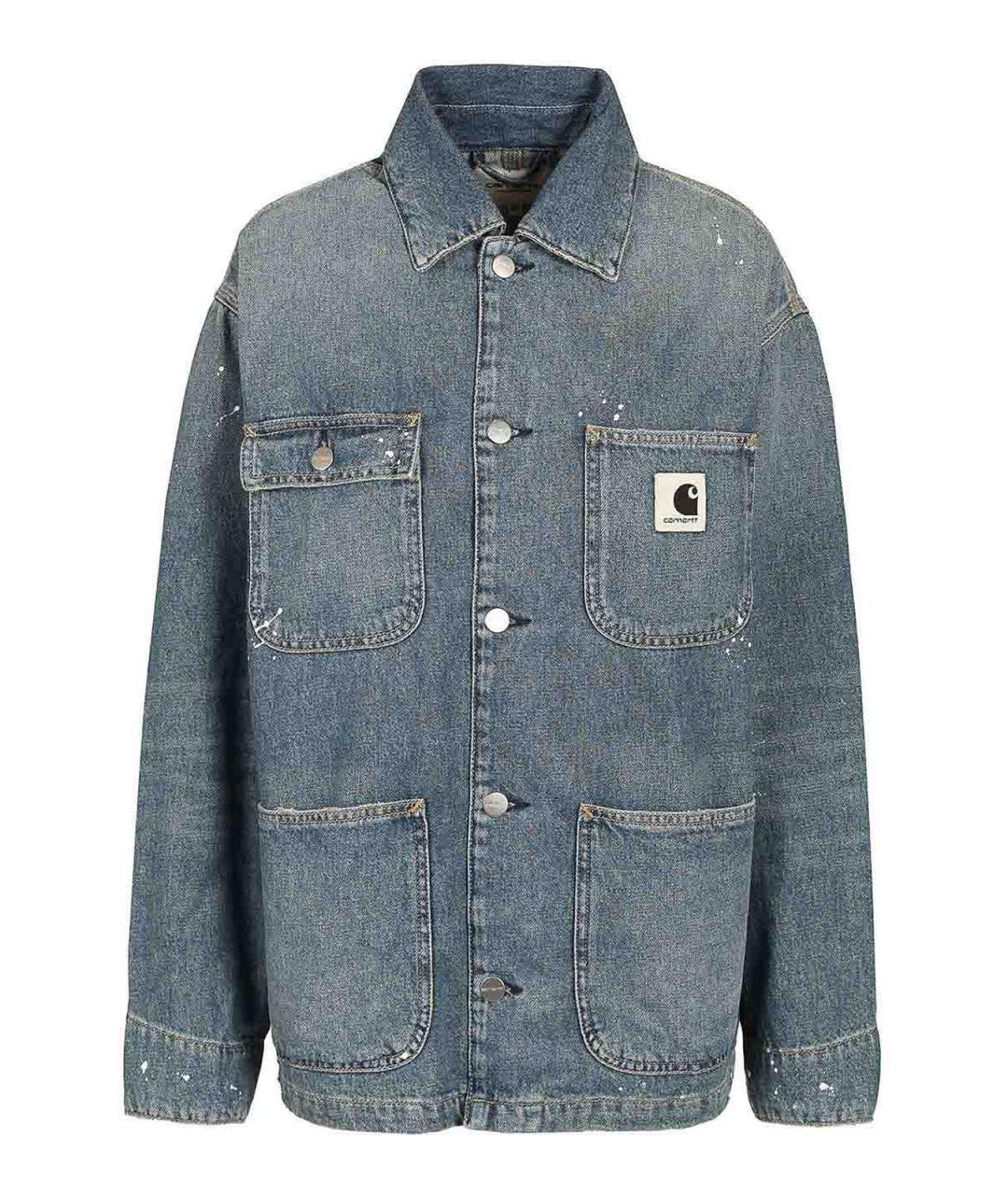 CARHARTT Синяя хлопковая куртка, фото 1