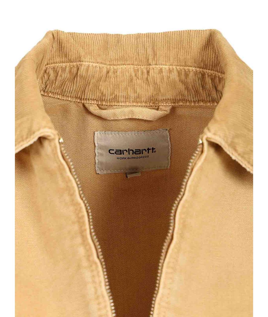 CARHARTT Коричневая хлопковая куртка, фото 4