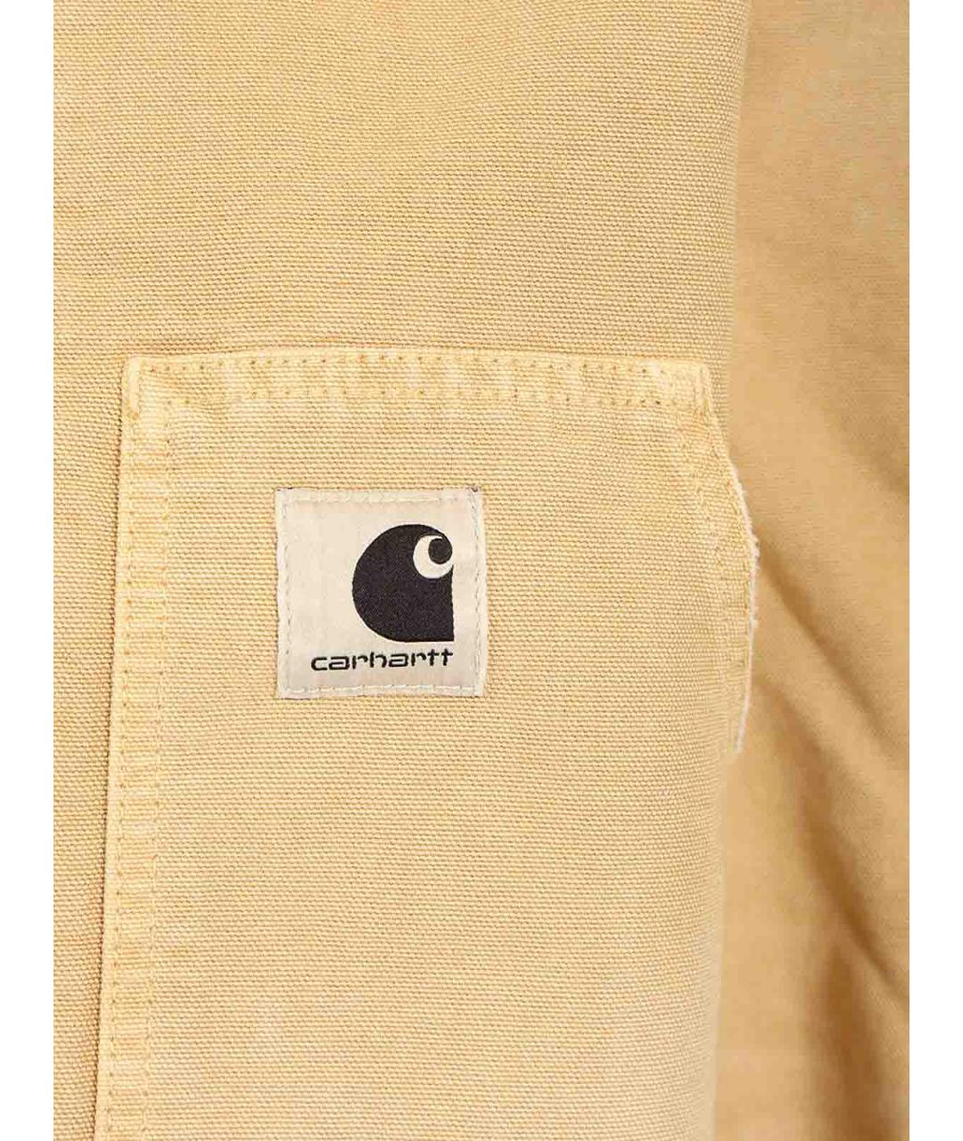 CARHARTT Коричневая хлопковая куртка, фото 5