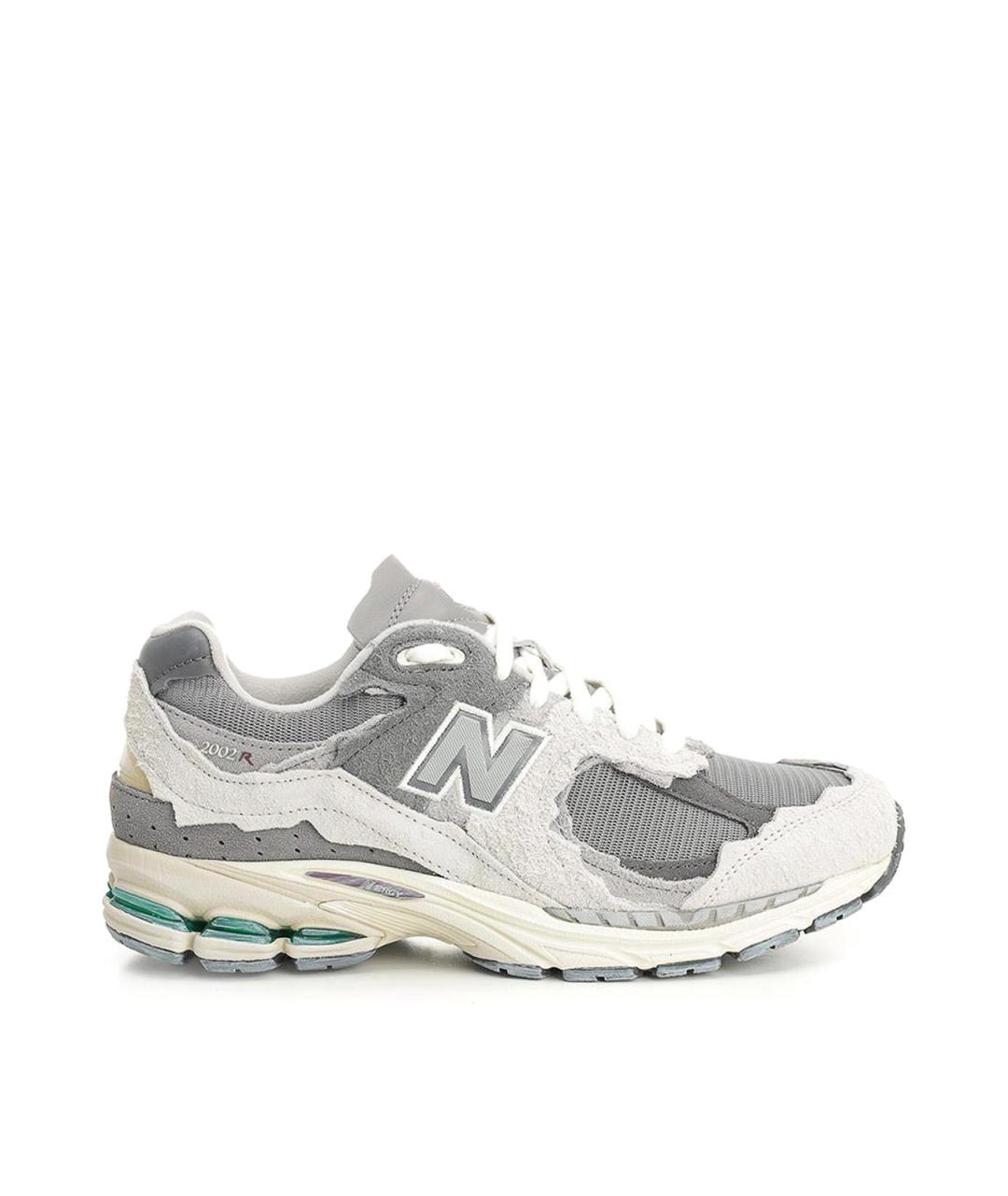 NEW BALANCE Серые замшевые низкие кроссовки / кеды, фото 1