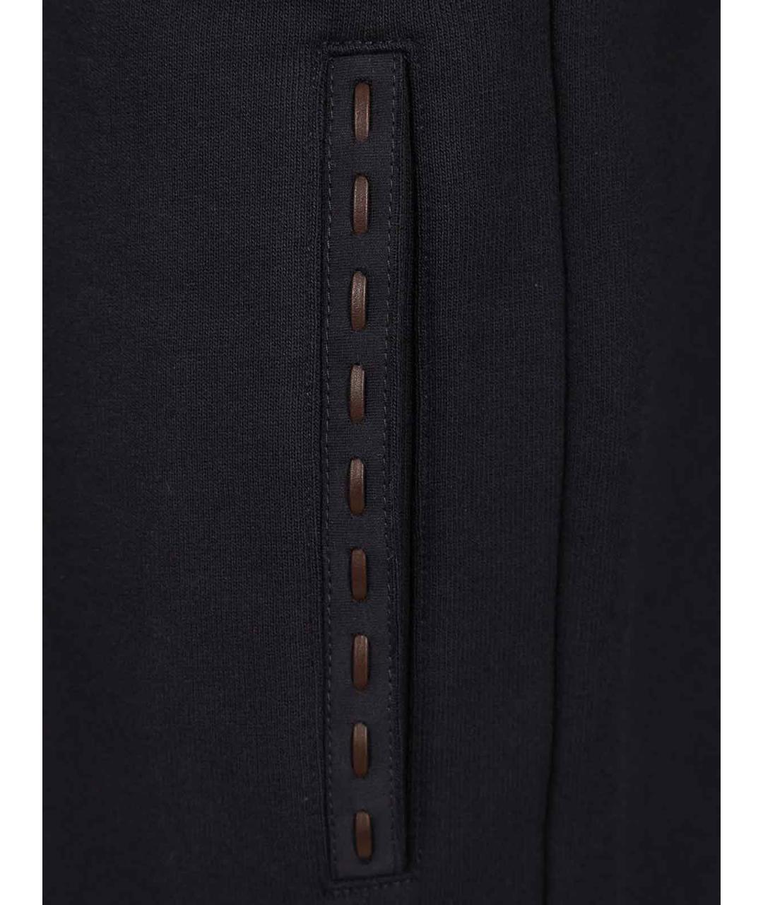 FENDI Синие хлопковые шорты, фото 5