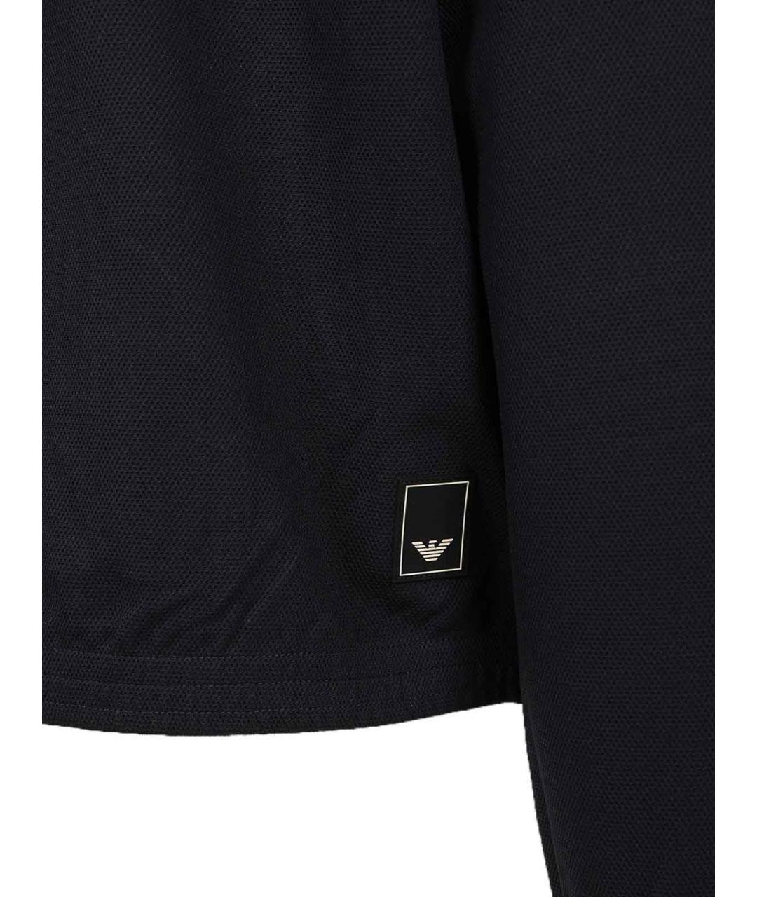 EMPORIO ARMANI Синий вискозный джемпер / свитер, фото 5