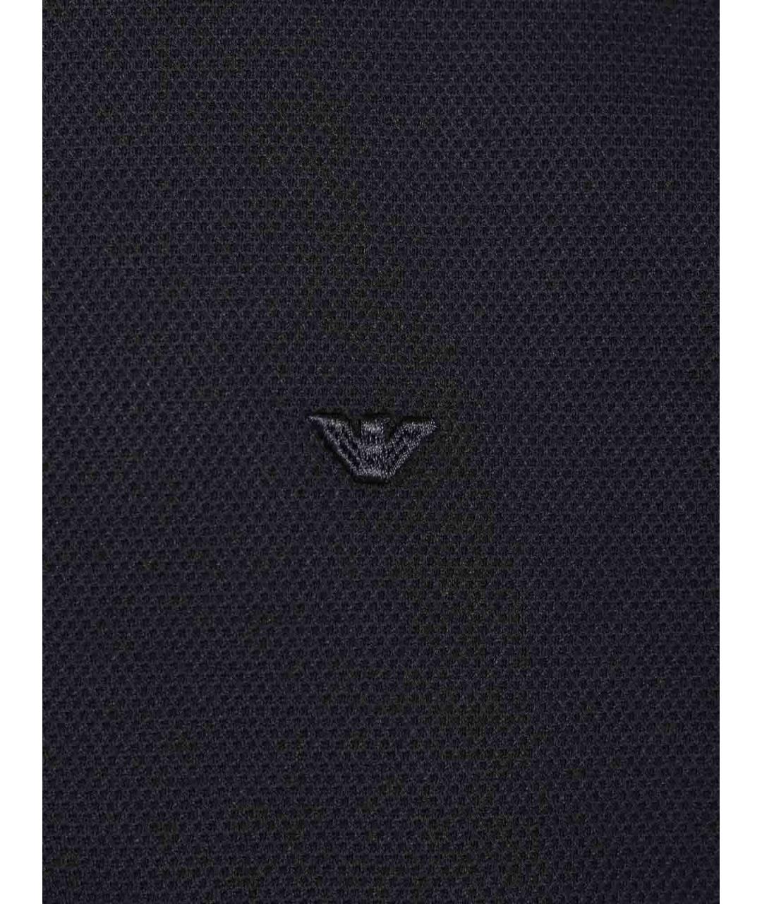 EMPORIO ARMANI Синий вискозный джемпер / свитер, фото 3