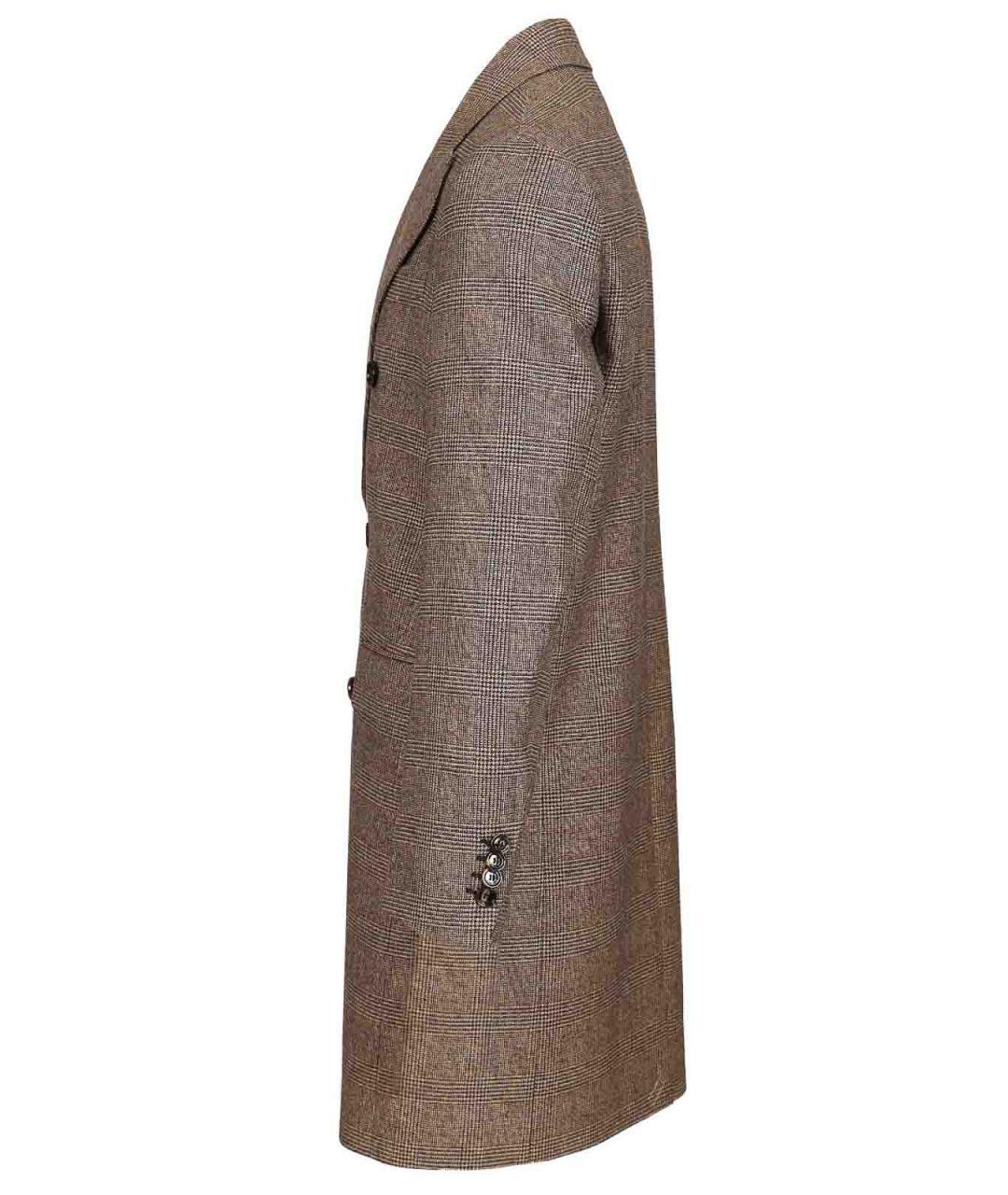 BURBERRY Бежевое пальто, фото 3
