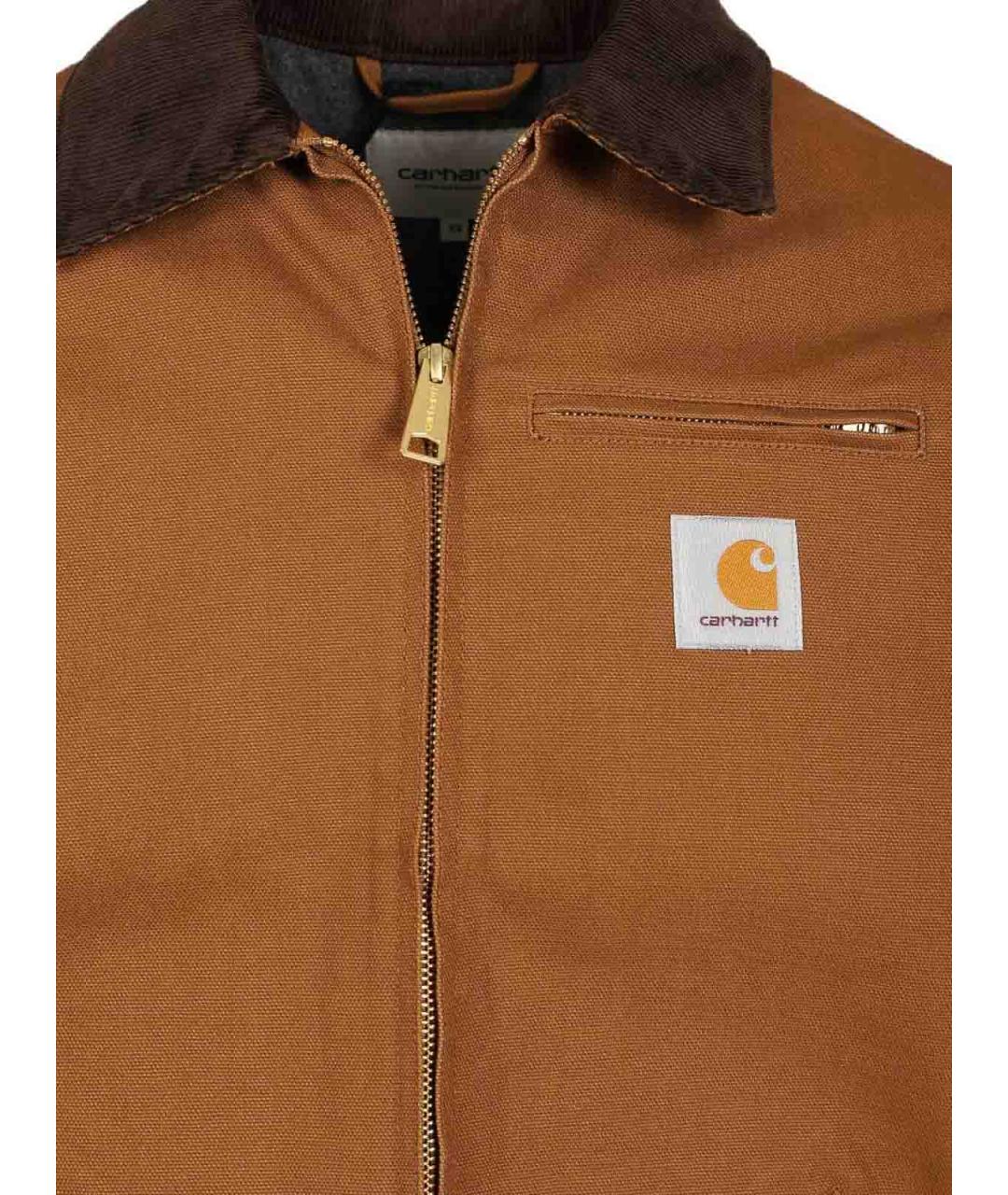 CARHARTT Коричневая хлопковая куртка, фото 4