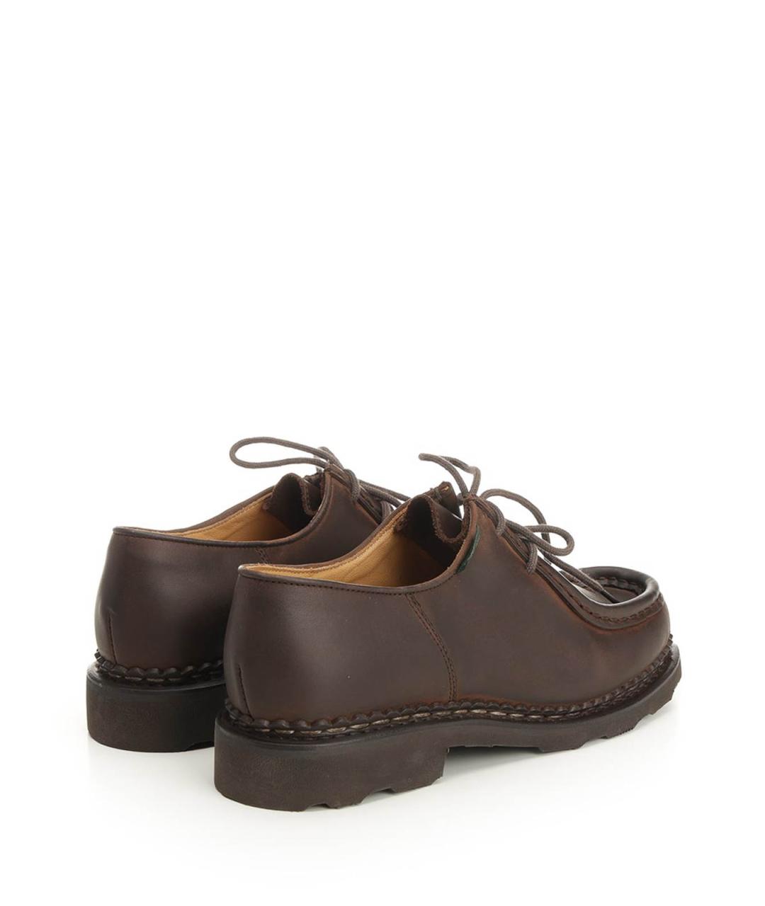 PARABOOT Коричневые кожаные брогги и оксфорды, фото 3