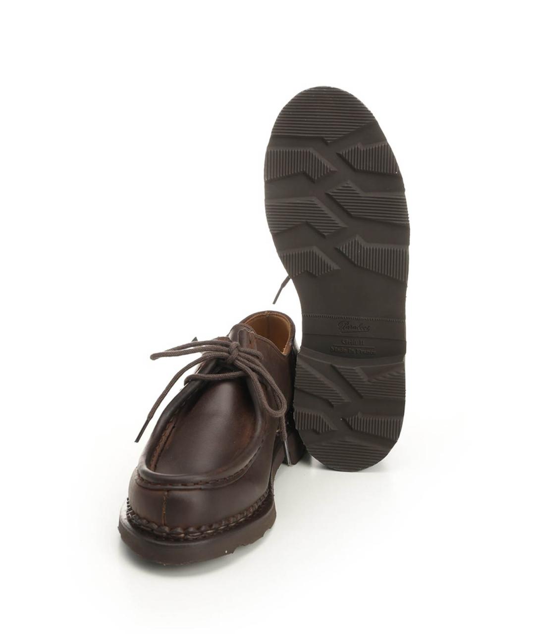 PARABOOT Коричневые кожаные брогги и оксфорды, фото 5