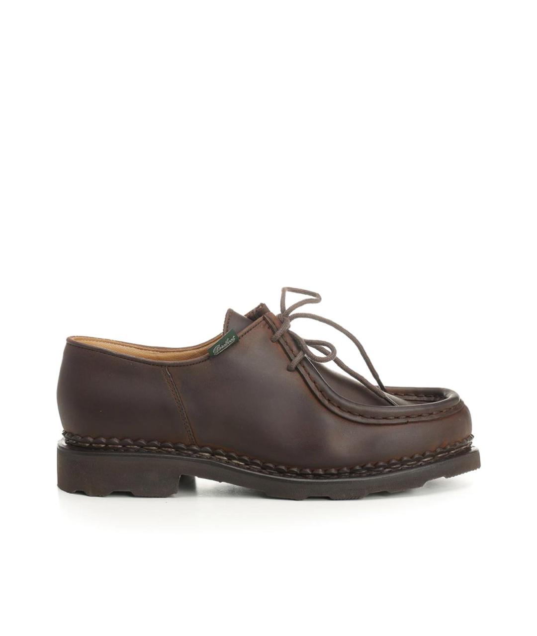 PARABOOT Коричневые кожаные брогги и оксфорды, фото 1
