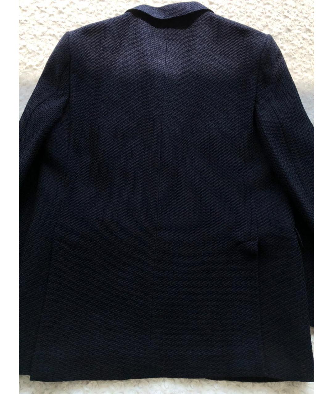 BILLIONAIRE Темно-синий хлопковый пиджак, фото 5