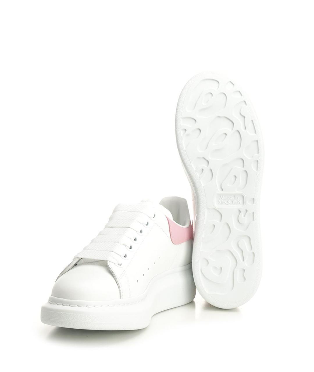 ALEXANDER MCQUEEN Мульти кожаные кеды, фото 5