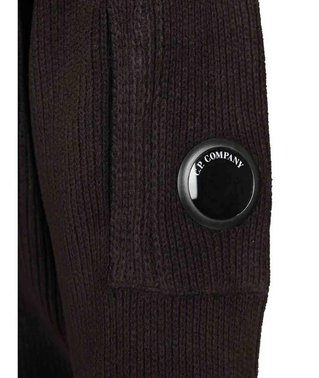 CP COMPANY Черный хлопковый джемпер / свитер, фото 4