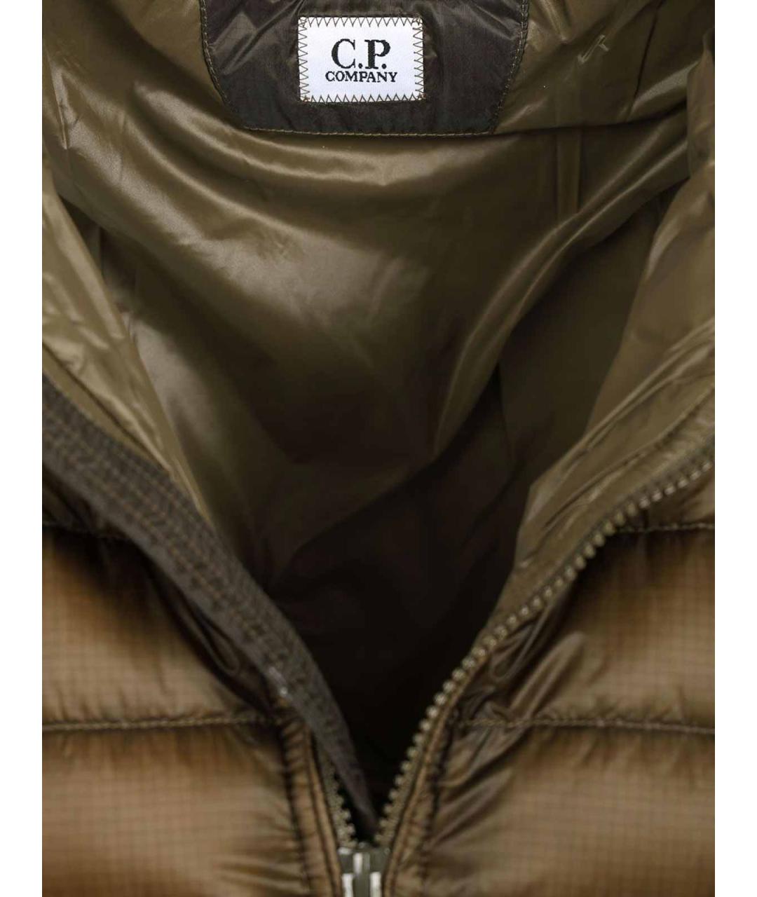 CP COMPANY Зеленый пуховик, фото 4